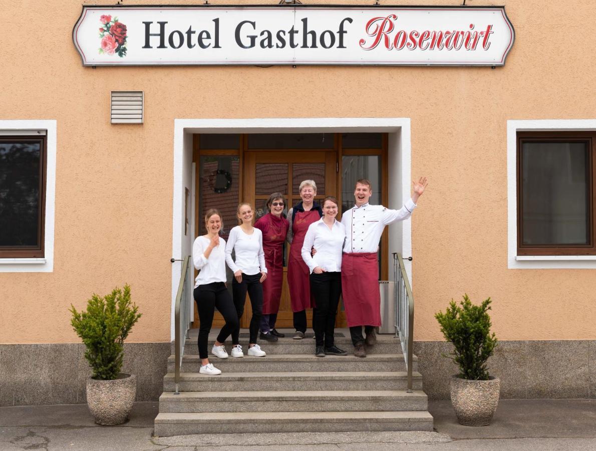 Hotel Gasthof Rosenwirt Au in der Hallertau Exterior foto
